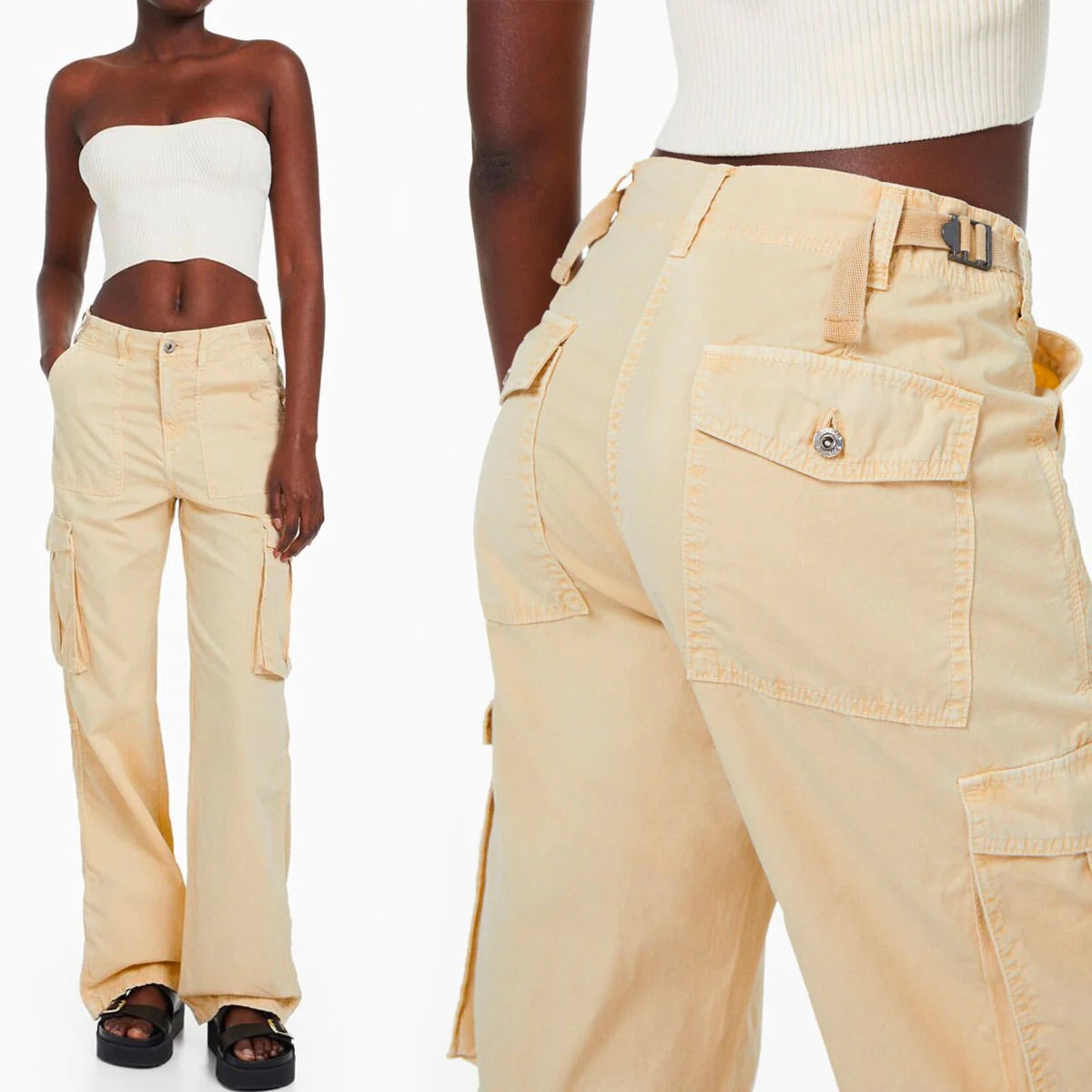 Adjustable Cargo Pants